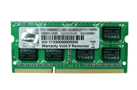 DDR3 4GB  G.Skill F3-12800CL11S-4GBSQ