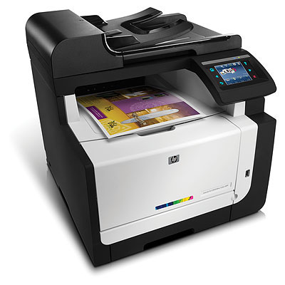 Máy in HP LaserJet Pro CM1415fnw Color Multifunction Printer