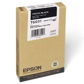 Mực in Epson T603100 Photo Black Cartridge