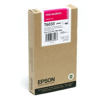 Mực in Epson T6033 Vivid Magenta Cartridge