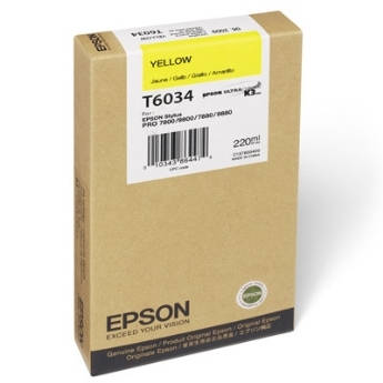 Mực in Epson T6034 Hộp mực Vàng