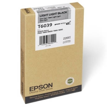 Mực in Epson T6039 Hộp mực Xám nhạt
